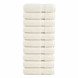 Toalhas de banho premium solund 10pcs 100x150 cm 600 gsm verde
