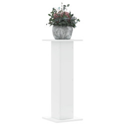 Suportes p/ plantas 2 pcs 30x30x80 cm derivados madeira branco