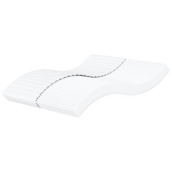 Colchão de espuma 160x210 cm dureza h2 h3 branco