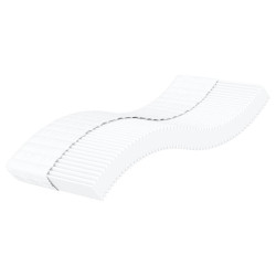 Colchão de espuma infantil 80x160 cm dureza h2 h3 branco