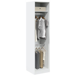 Roupeiro 50x50x200 cm contraplacado branco