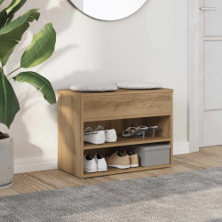 Sapateira 60x30x45 cm derivados de madeira carvalho artisiano