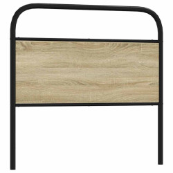 Cabeceira de substituição 90 cm derivados madeira/aço carvalho sonoma