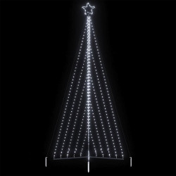 LED árvore de natal 570 leds branco frio 399 cm