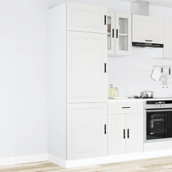 Armário de cozinha porto derivados de madeira branco