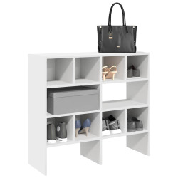 Sapateiras 2 pcs empilháveis 89,5x30x40 cm branco