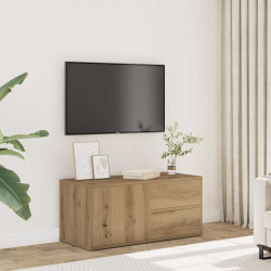 Móvel TV 80x34x35,5 cm derivados de madeira carvalho artisiano