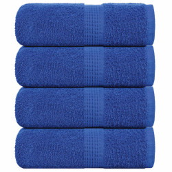 Toalhas de bidé frogn 4 pcs 30x50 cm 360 g/m² azul