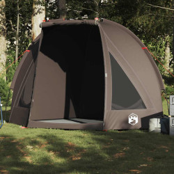 Tenda de pesca para impermeável castanho