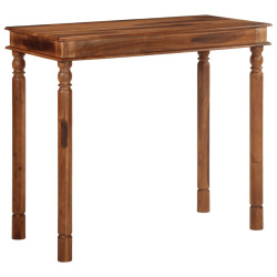 Mesa bar 120x60x107 cm acácia de madeira maciça