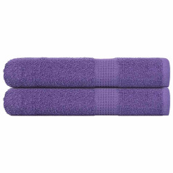 Toalhas de sauna frogn 2 pcs 80x200 cm 360 g/m² roxo