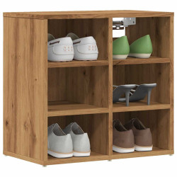 Sapateiras 2 pcs carvalho artesanal 52x30x50 cm