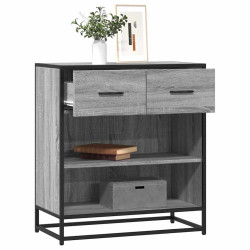 Aparador 68x35x76 cm deriv. de madeira cinzento sonoma