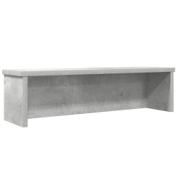 Rack de cozinha empilhável concreto cinza madeira engenheirada