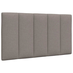 Almofadão de cabeceira hanko 80 cm tecido cinzento-acastanhado