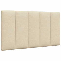 Almofadão de cabeceira hanko 90 cm tecido creme
