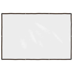 Encerado transparente com ilhós 2x3 m polietileno