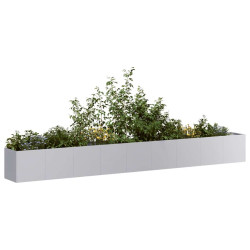 Planter 360x40x40 cm aço galvanizado