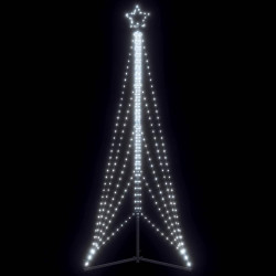 LED árvore de natal 525 leds branco frio 302 cm