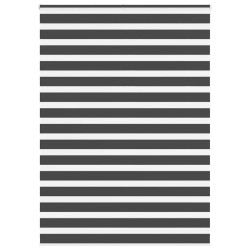 Cortina de zebra 155x230 cm largura do tecido 150,9cm poliéster