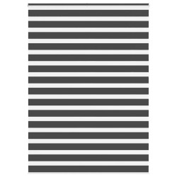 Cortina de zebra 165x230 cm largura do tecido 160,9cm poliéster