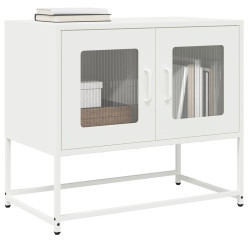 Móvel de TV 68x39x60,5 cm aço laminado a frio branco