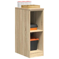 Armário de arrumação de garagem carvalho sonoma 30x51x85 cm