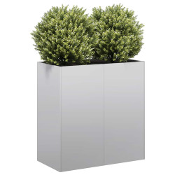 Planter 80x40x80 cm aço galvanizado