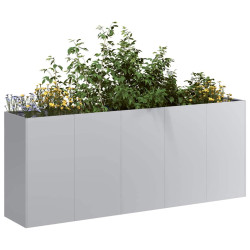Planter 200x40x80 cm aço galvanizado