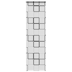 Rolo de duche estores com 70x240 cm largura tecido 66 cm