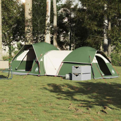 Tenda de campismo para 5 pessoas impermeável verde