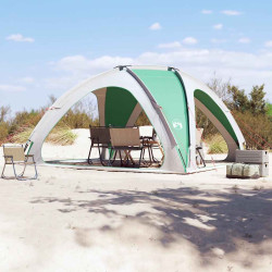 Tenda de festas impermeável verde mar