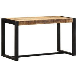 Banco 80x35x45 cm madeira de mangueira áspera maciça