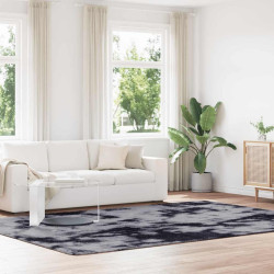 Tapete shaggy de pelo alto navarra 240x340 cm cinzento-escuro