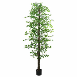 Planta de ficus artificial 2016 folhas 300 cm verde