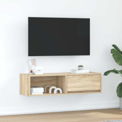 Móvel p/ TV 100x31x25,5 cm madeira processada carvalho sonoma