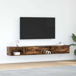 Móveis de TV 2pcs 100x31x25,5cm deriv. madeira carvalho fumado