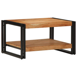 Mesa de centro 70x50x38 cm madeira de acácia maciça