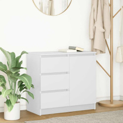 Aparador c/ gaveta 71x35x65 cm derivados de madeira branco