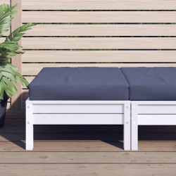 Almofadão p/ móvel de paletes 60x60x9,5 cm oxford azul-marinho