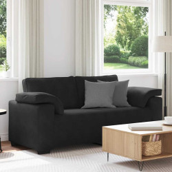Sofá-luvas 180x77x82 cm veludo preto