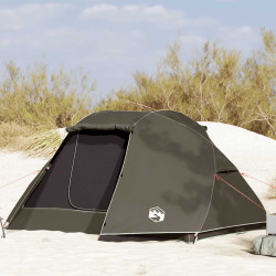 Tenda de pesca para 5 pessoas impermeável castanho