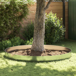 Vedação para relvado 20 pcs aço galvanizado 100x20 cm