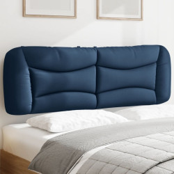 Almofadão de cabeceira hvar 160 cm tecido azul