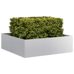 Vaso/floreira 100x100x30 cm aço galvanizado