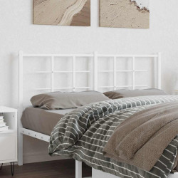 Cabeceira de substituição 135 cm metal branco