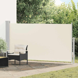 Toldo lateral para pátio/terraço 160 x 300 cm cor creme