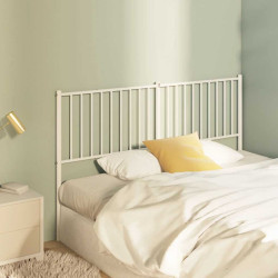 Cabeceira de substituição 160 cm metal branco