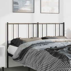 Cabeceira de substituição 150 cm metal preto