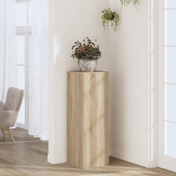 Suporte p/plantas 33x33x100cm derivados madeira carvalho sonoma